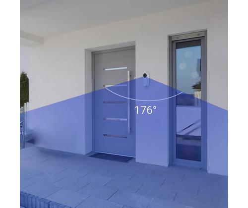 EZVIZ DB2 Pro, 2K, ladattava, valkoinen - Älykäs ovikello, jossa kamera