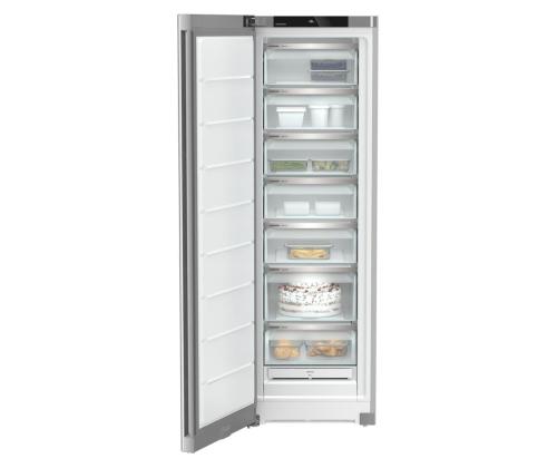 Liebherr, NoFrost, 277 L, korkeus 186 cm, hopea - Pakastekaappi