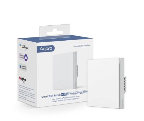 Aqara Smart Wall Switch H1, ilman neutraalia - Älykäs seinäkytkin
