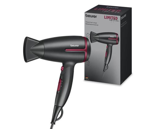 Beurer HC 25 Limited Edition, 1600 W, musta - Hiustenkuivaaja