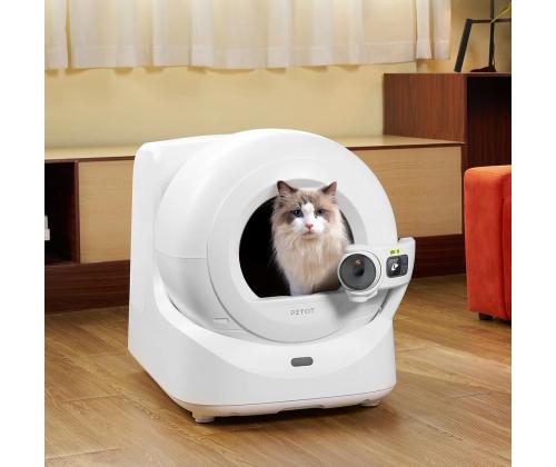 Petkit Purobot Ultra, valkoinen - Automaattinen kissanpentulaatikko