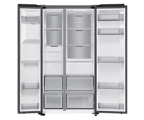 Samsung Bespoke AI, NoFrost, 640 L, korkeus 179 cm, musta - SBS jääkaappipakastimet
