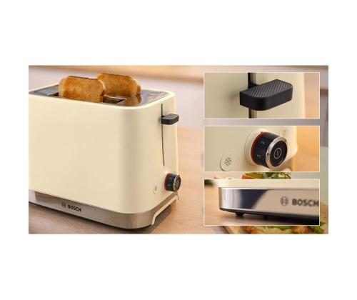 Bosch MyMoment, 950 W, beige - Paahtimo