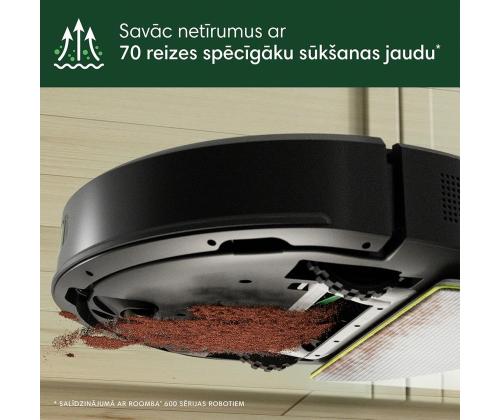 IRobot Roomba® 105 Combo, märkä- ja kuivapuhdistus, musta - Robotti-imuri - Robottipölynimuri