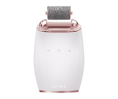 Geske SmartAppGuided, 7-in-one, valkoinen/vaaleanpunainen - Sähköinen näppylärulla, jossa on kynänvarsi