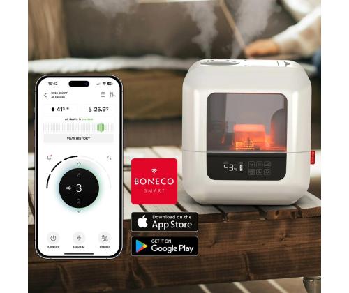 Boneco U700 SMART, valkoinen - Ultraääni ilmankostutin