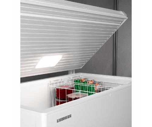 Liebherr, SmartFrost 353 L, leveys 125,5 cm, valkoinen - Pakastelokero