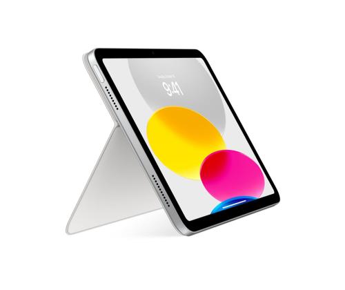 Apple Magic Keyboard Folio, iPad 10, SWE, valkoinen - Näppäimistökotelo - Näppäimistökotelo