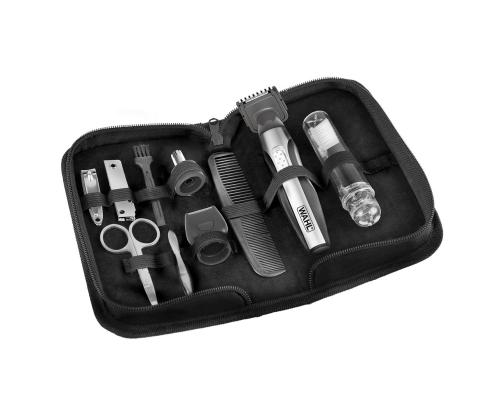 Wahl Travel Kit Delux, musta/halli - Trimmerisarja