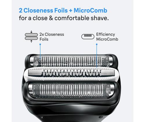 Braun Series 3+, harmaa - Pardel