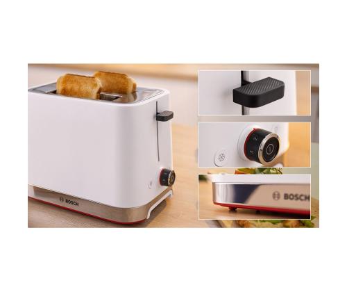 Bosch MyMoment, 950 W, valkoinen - Paahdin