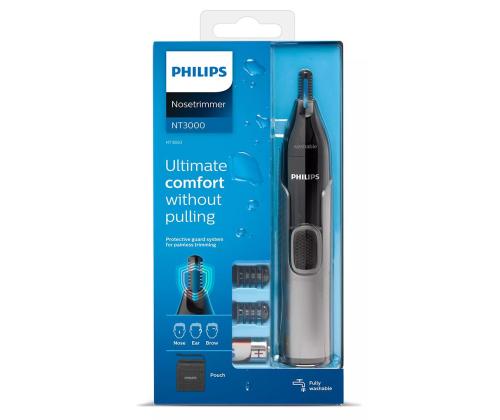 Nenä-, korva- ja kulmatrimmeri Philips series 3000