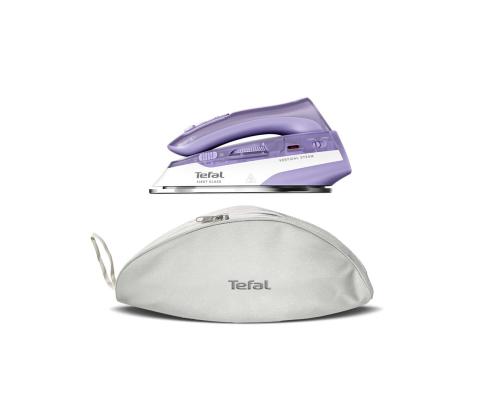 Tefal First Class, 1000 W, violetti/valkoinen - matkasilitysrauta