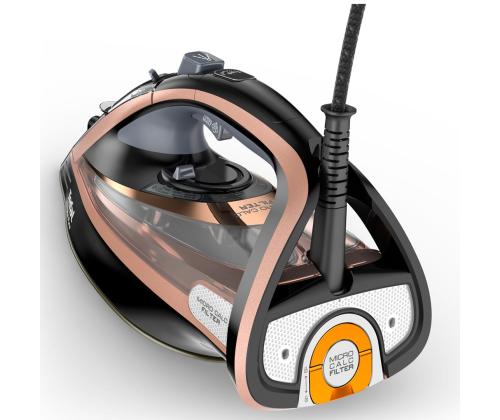 Tefal Ultimate Pure, 3200 W, vaaleanpunainen/musta - Höyrysilitysrauta