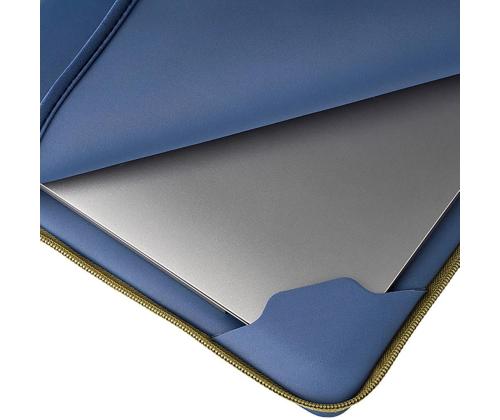 Tucano Doppio, 15,6", sininen - Kannettavan tietokoneen suojus