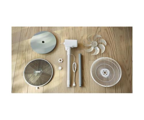 Philips 2000 Series, valkoinen/harmaa - Lattiatuuletin