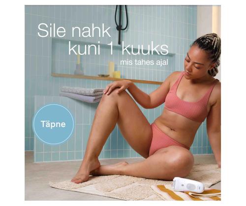 Braun Silk epil 5, märkä- ja kuivakäyttö, valkoinen - Epilaattori