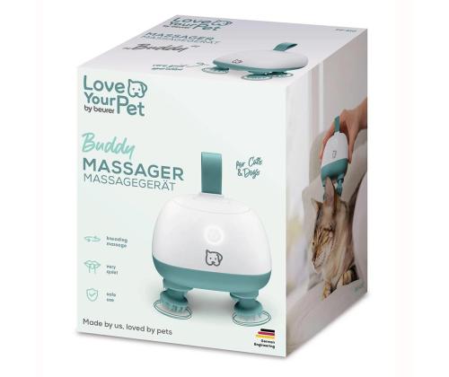 Beurer PP 410 "Buddy", valkoinen/vihreä - Lemmikkihierontalaite