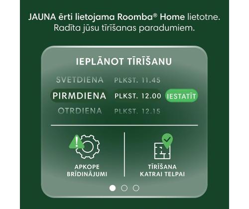 IRobot Roomba® 105 Combo, märkä- ja kuivapuhdistus, musta - Robotti-imuri - Robottipölynimuri