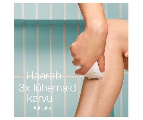 Braun Silk epil 5, märkä- ja kuivakäyttö, valkoinen - Epilaattori