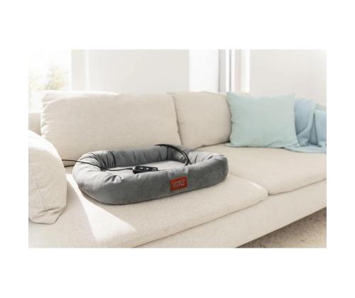 Beurer Kira, harmaa - Lämmitetty lemmikkisänky