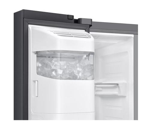 Samsung Bespoke AI, NoFrost, 640 L, korkeus 179 cm, musta - SBS jääkaappipakastimet