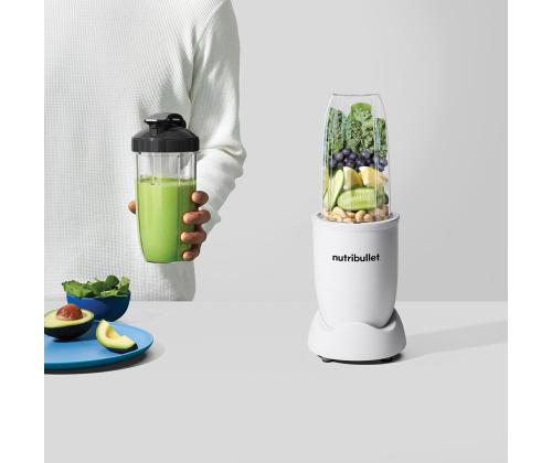 Nutribullet Pro, 900 W, 0,95 L, valkoinen - Tehosekoitin