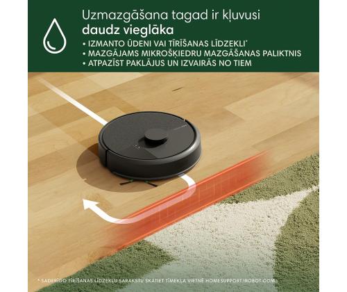 IRobot Roomba® 105 Combo, märkä- ja kuivapuhdistus, musta - Robotti-imuri - Robottipölynimuri