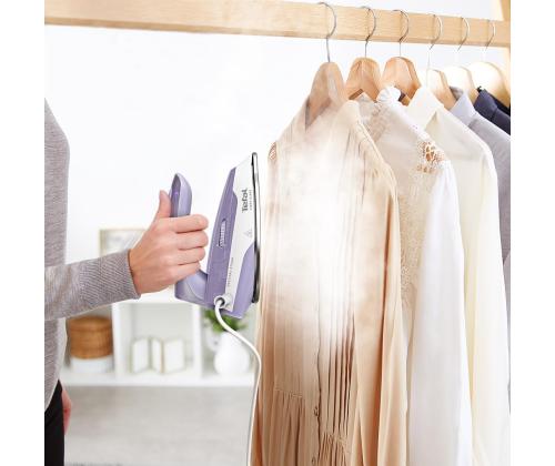 Tefal First Class, 1000 W, violetti/valkoinen - matkasilitysrauta