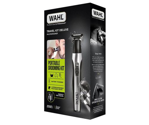 Wahl Travel Kit Delux, musta/halli - Trimmerisarja