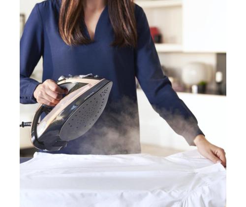 Tefal Ultimate Pure, 3200 W, vaaleanpunainen/musta - Höyrysilitysrauta