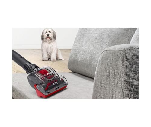 Bosch, Series 6, ProAnimal, 700 W, ilman pölypussia, punainen - Pölynimuri