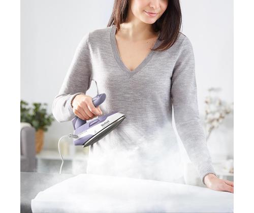 Tefal First Class, 1000 W, violetti/valkoinen - matkasilitysrauta