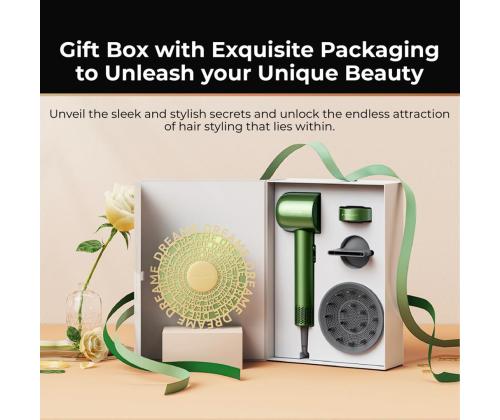 Dreame Hair Glory Master, vihreä - Hiustenkuivaaja