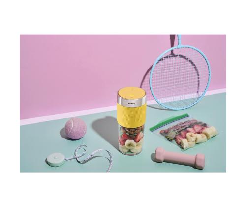 Tefal Lightmix, 300 ml, keltainen - Johdoton tehosekoitin