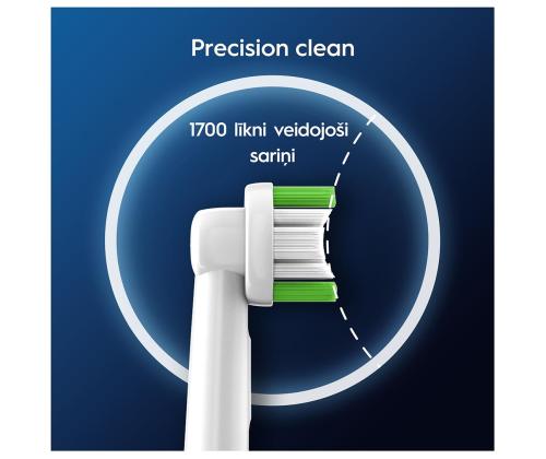 Braun Oral-B Precision Clean Pro, 8 tk, valkoinen - Varuharjad