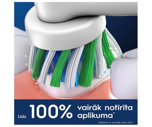 Braun Oral-B Cross Action Pro, 2 tk, valkoinen - Varuharjad