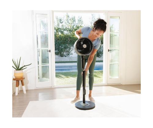 Shark FlexBreeze Pro Mist, harmaa - Kannettava kaasutuuletin