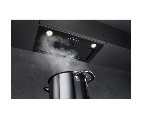 Hisense, 650 m³/h, leveys 60 cm, musta - Sisäänrakennettu ilmanpuhdistin