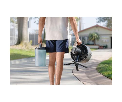 Shark FlexBreeze Pro Mist, harmaa - Kannettava kaasutuuletin