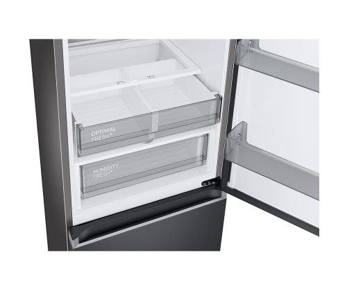 Samsung BeSpoke, NoFrost, 186 cm, 344 L, musta - Jääkaappi ja pakastin