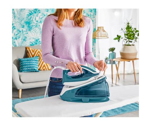 Tefal Express Easy, 2200 W, sininen/valkoinen - Silitysjärjestelmä