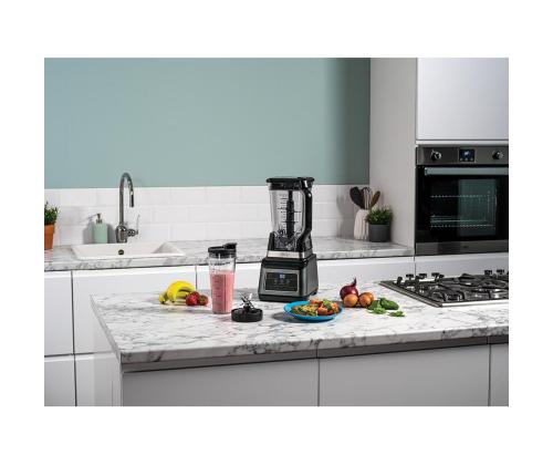 Ninja 2-in-1, Auto IQ, 1200 W, hopea/musta - Tehosekoittimet