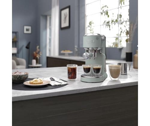 DeLonghi Dedica Duo, vihreä - Käsikäyttöinen espressokone