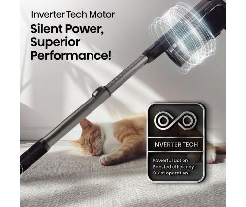 Hisense Hi Move VI, 330 W, harmaa - Johdoton pölynimuri