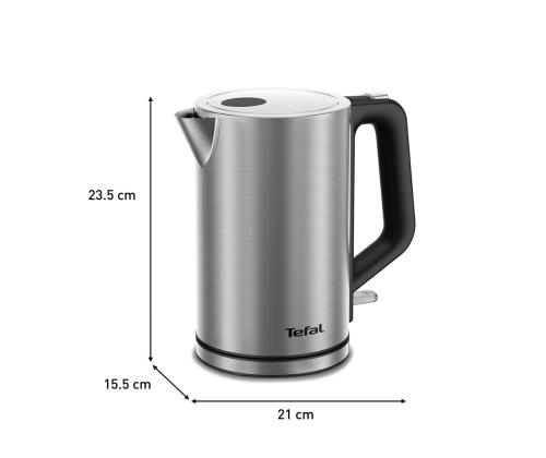 Tefal Bronx, 1,7 L, ruostumaton teräs - Vesikeittoja