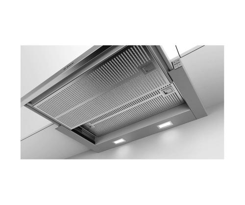 Bosch, 728 m³/h, laius 59,8 cm, hõbedane - Integreeritav õhupuhasti