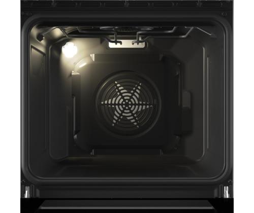 Gorenje, 70 L, leveys 50 cm, harmaa - Kaasuhella, jossa on sähköuuni