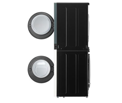 LG, 12 kg + 10 kg, syvyys 66 cm, 1400 rpm, beige/vihreä - Pesukone + kuivausrumpu - Pyykinpesukone + kuivausrumpu