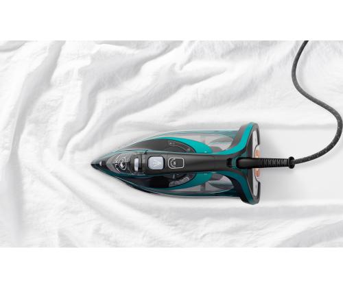 Tefal Ultimate Pure, 3200 W, vihreä/musta - Höyrysilitysrauta